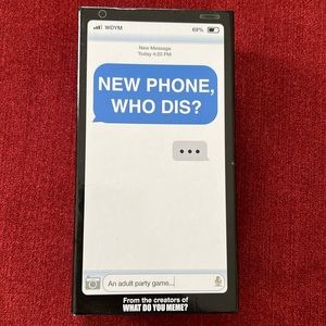 LIKE NEW GAME.:NEW PHONE WHO DIS?